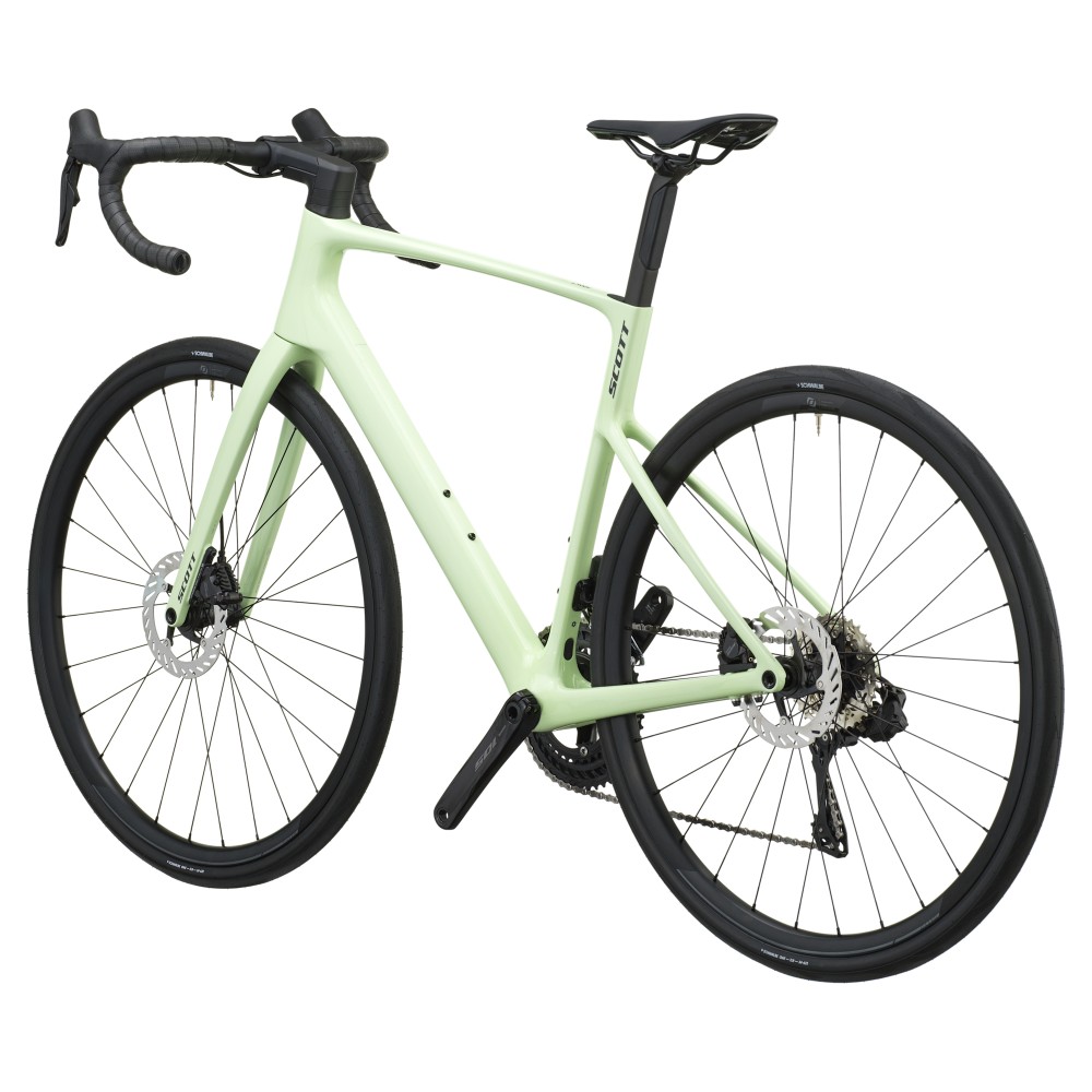 Bicicleta Scott Addict 40 Cream Green 2027