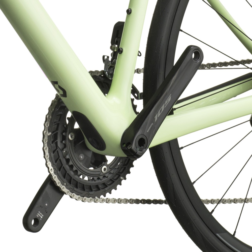 Bicicleta Scott Addict 40 Cream Green 2027