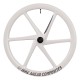 Juego de Ruedas Bike Ahead Composites Biturbo Aero 2.0 Edition 15 Frozen White
