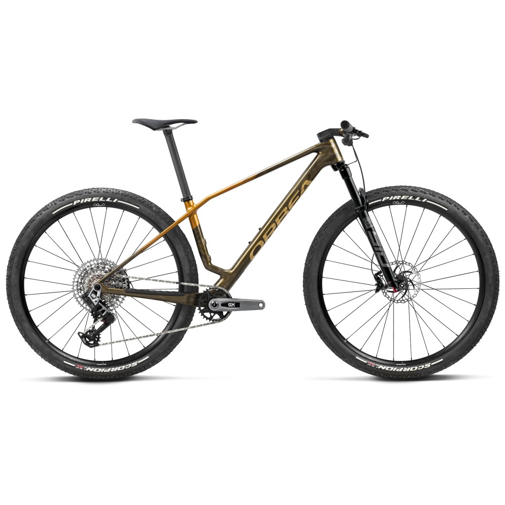 Bicicleta Orbea Alma M Pro Caramel Carbon View/Leo Orange 2027