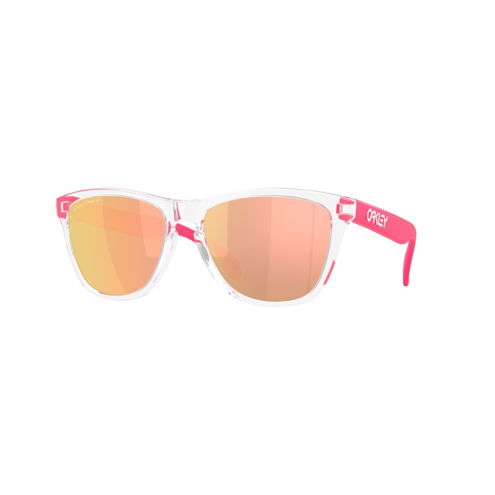Gafas De Sol Oakley Frogskins Transparente Lente Prizm Rose Gold Polarized