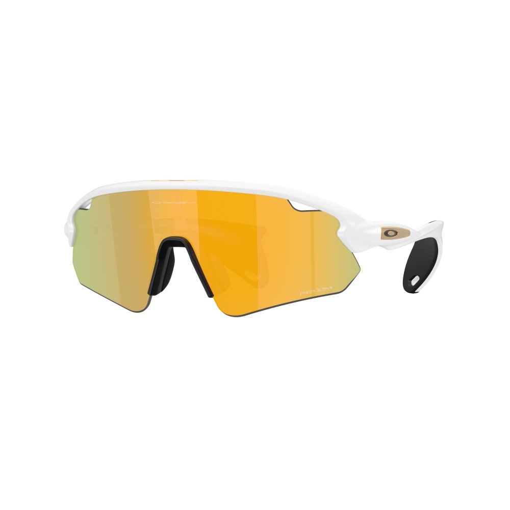 Gafas De Sol Oakley Stunt Devil A Blanco Lente Prizm 24K