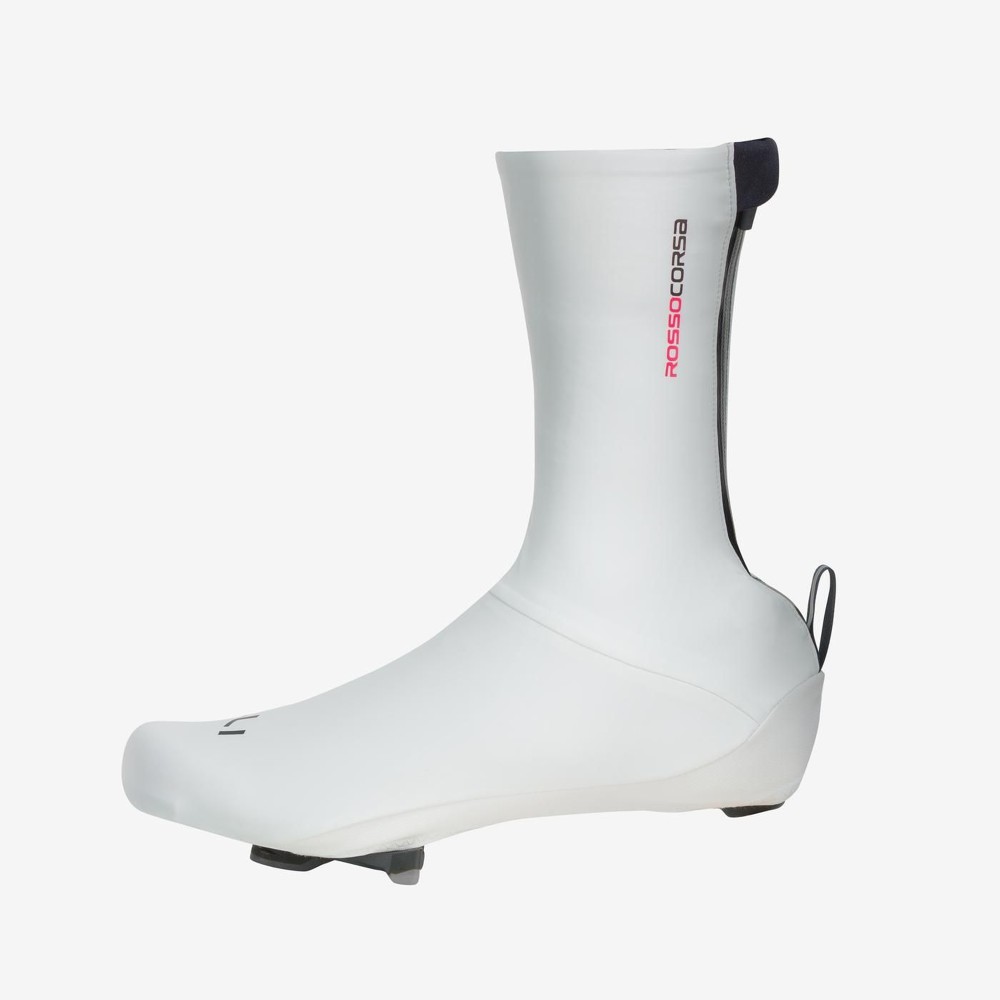 Cubrebotas Castelli Aero Race 2 Blanco