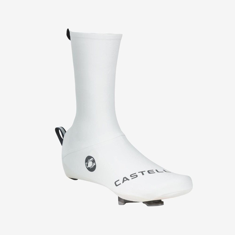 Cubrebotas Castelli Aero Race 2 Blanco