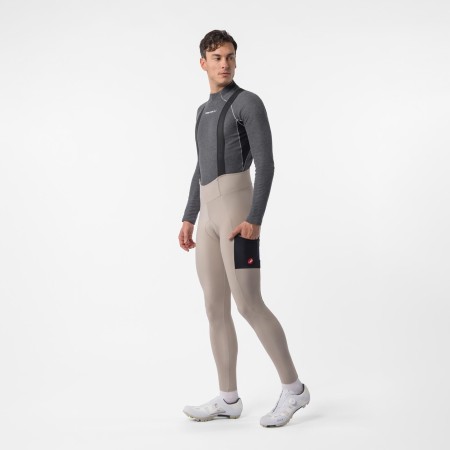Culotte Largo Castelli Unlimited Hombre Arcilla