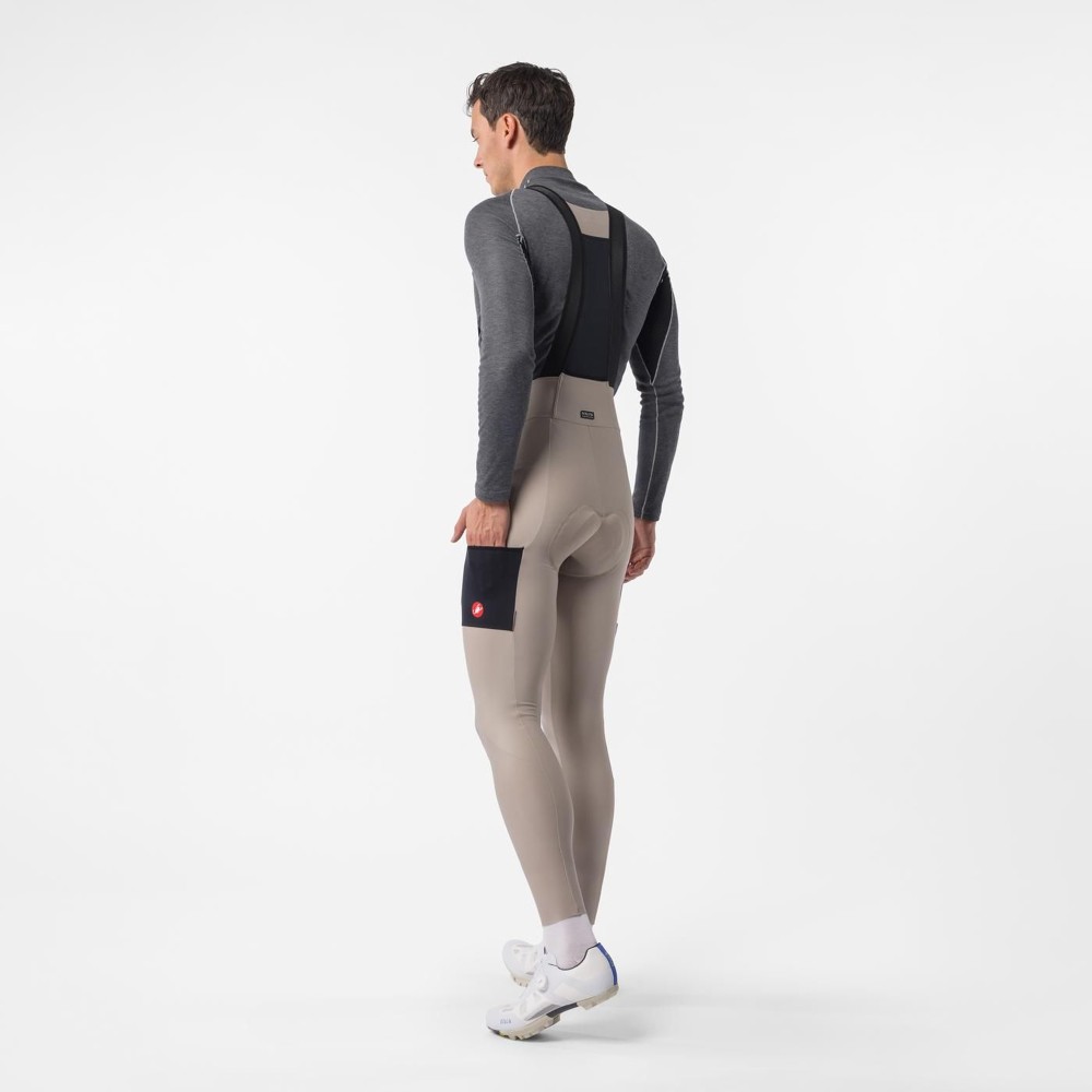 Culotte Largo Castelli Unlimited Hombre Arcilla