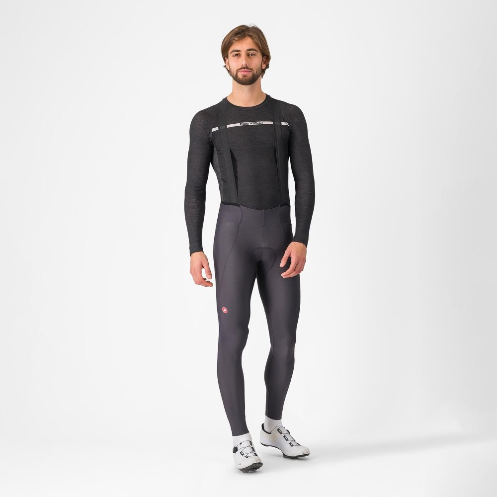 Camiseta Interior Castelli Merino Hombre Negro