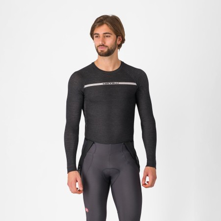 Camiseta Interior Castelli Merino Hombre Negro