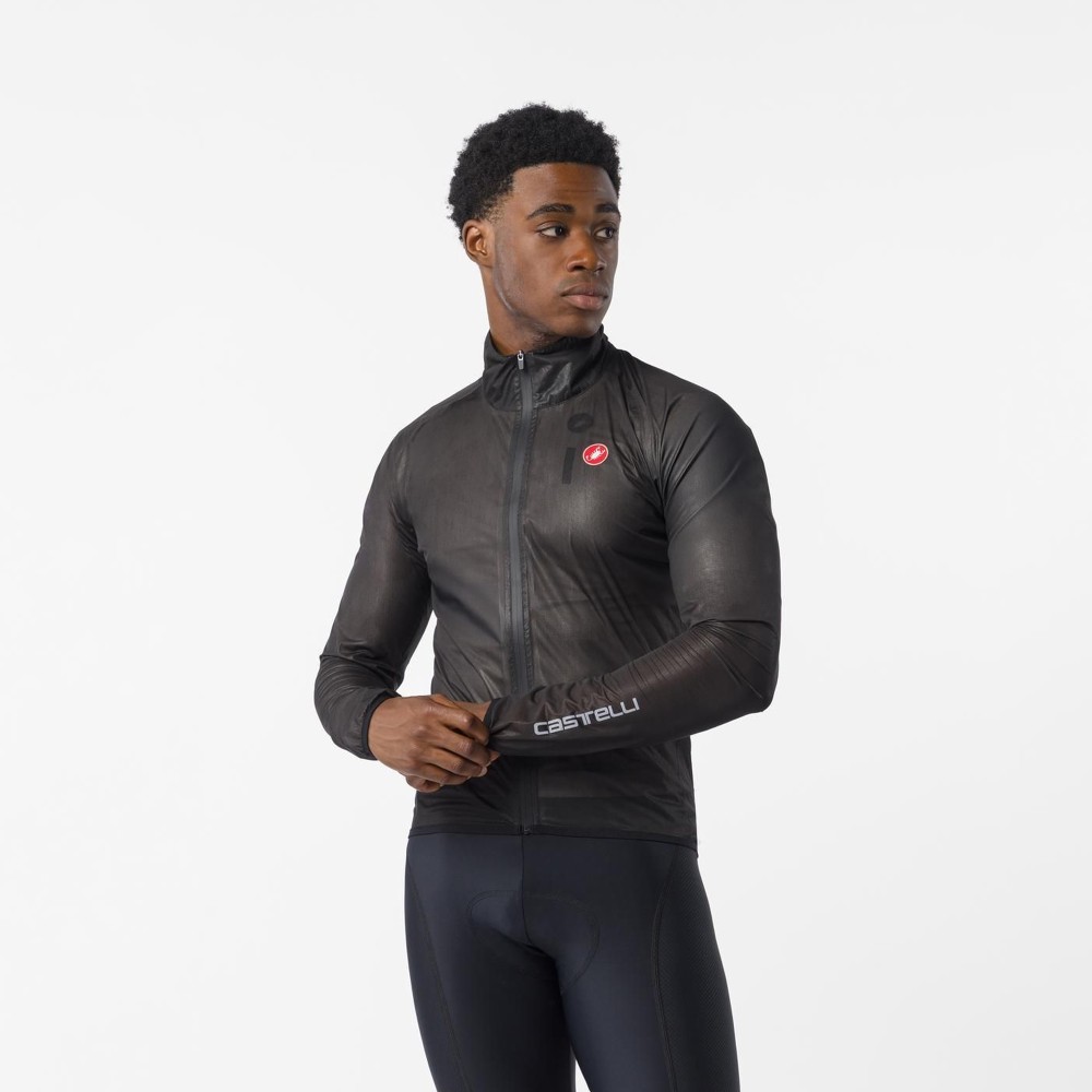 Chaqueta Castelli Squall Shell Hombre Negro