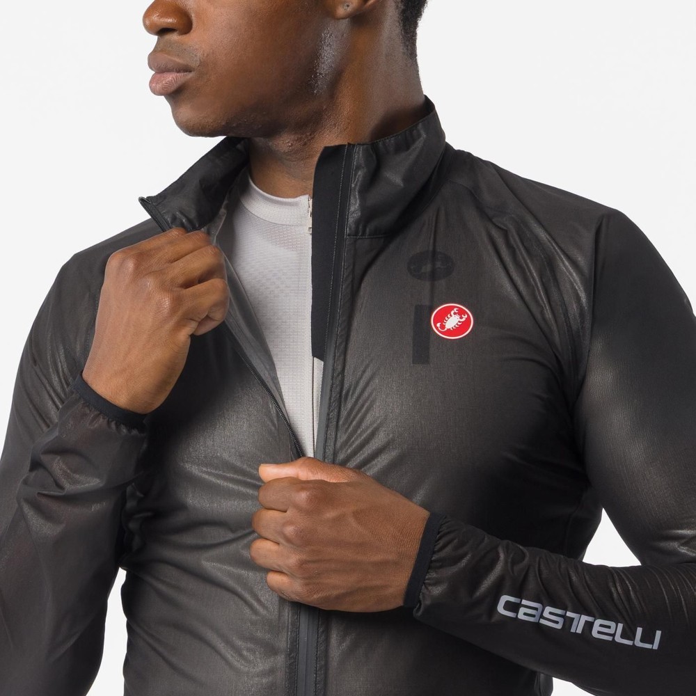 Chaqueta Castelli Squall Shell Hombre Negro