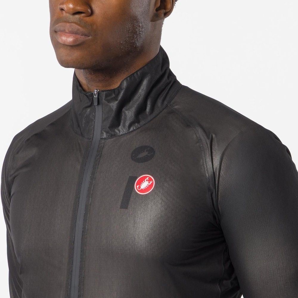 Chaqueta Castelli Squall Shell Hombre Negro
