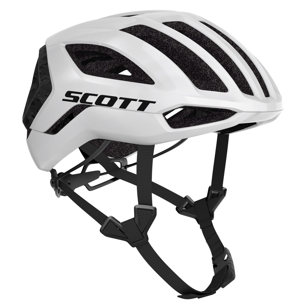 Casco Scott Centric Plus Blanco Brillo / Negro | Cascos
