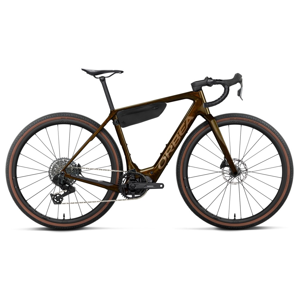 Bicicleta Orbea Denna M31E Caramel C. View/Metallic Gold 2027