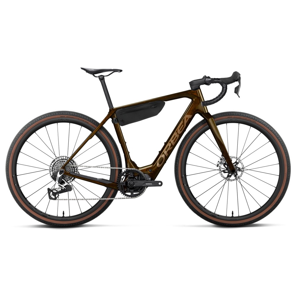 Bicicleta Orbea Denna M11e Caramel C. View/Metallic Gold 2027