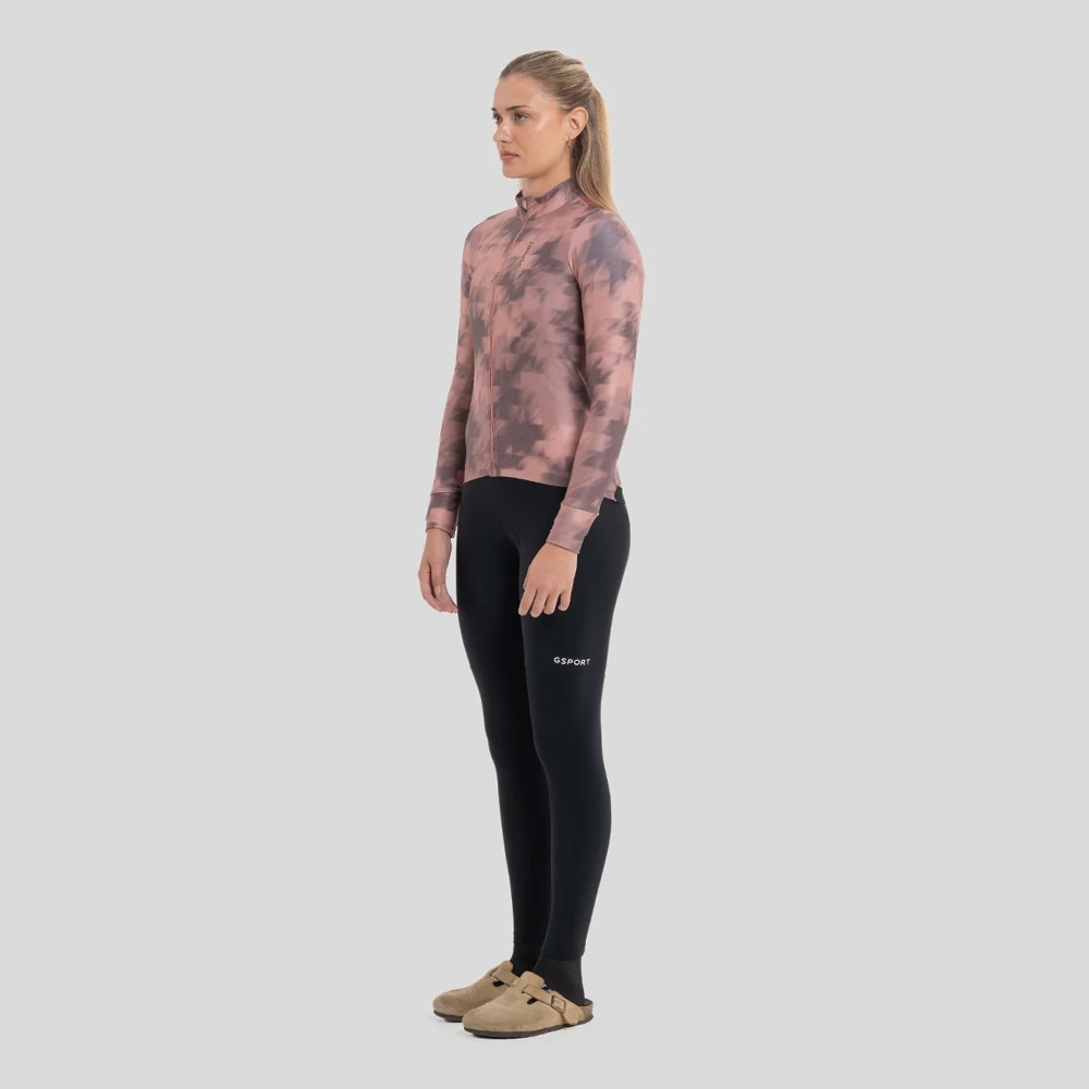 Maillot Largo Gsport One Unisex Rose