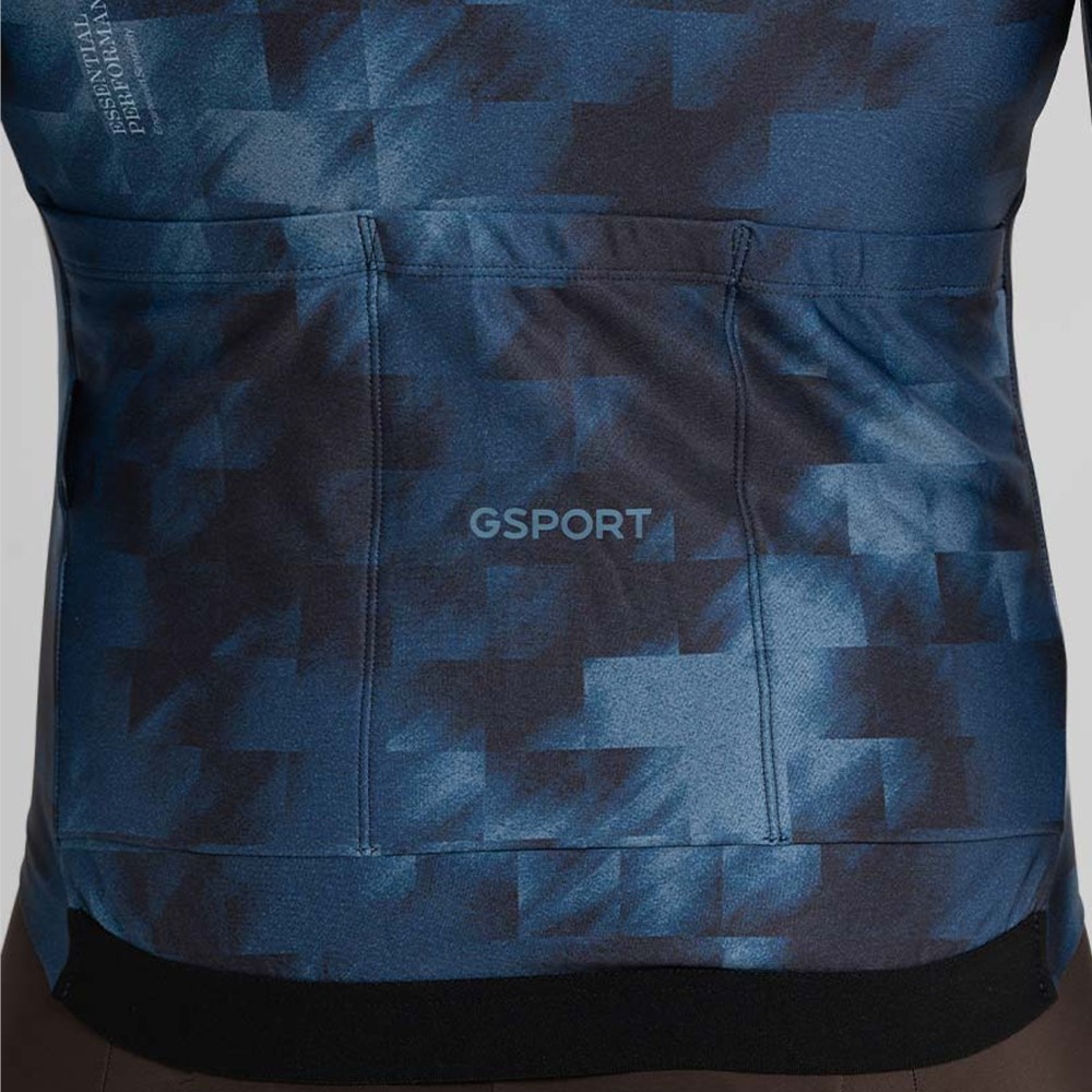 Maillot Largo Gsport One Unisex Cobalt