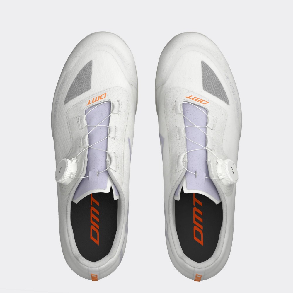 Zapatillas de Gravel DMT IAAN Blancas Lilas