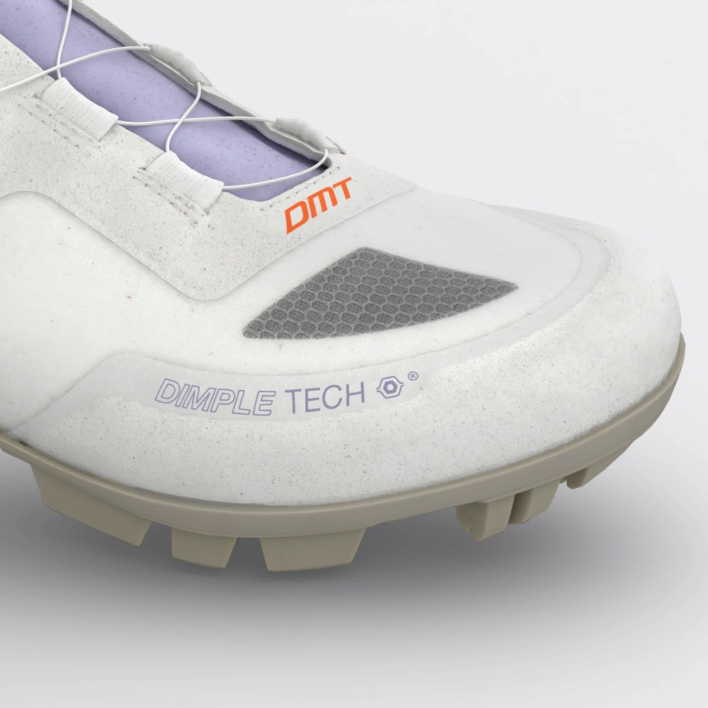 Zapatillas de Gravel DMT IAAN Blancas Lilas